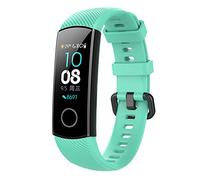 Bexido Compatible Strap for Honor Band 5/4, Soft Silicone Sport Wristband Adjustable Accessory Replacement Band