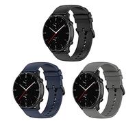 Bexido Watch Strap Compatible With Amazfit GTR & GTR 3, 22mm Sport Silicone Quick Release Replacement Band Wristband