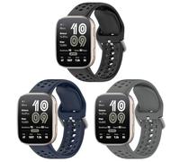 BexidoIera Replacement Strap Compatible with Amazfit Bip 6/Bip 5 Band, 22mm Soft Silicone Sport Watch Band Wristband for Amazfit Balance/Balance 2/GTR 4/GTR 3/GTR 3 Pro/GTR 2/2e/GTR 47mm