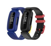 BexidoIera Strap Compatible with Fitbit Ace 3 Strap for Kids, [2 pieces/Set] Soft Silicone Sport Wristband Adjustable Accessory Bracelet Replacement Band for Fitbit Ace 3/Inspire 2 Boys Girls