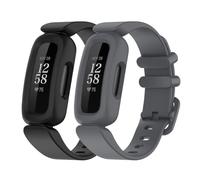 BexidoIera Strap Compatible with Fitbit Ace 3 Strap for Kids, [2 pieces/Set] Soft Silicone Sport Wristband Adjustable Accessory Bracelet Replacement Band for Fitbit Ace 3/Inspire 2 Boys Girls