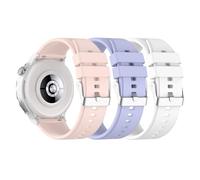 BexidoIera Watch Strap Compatible with Huawei Watch GT 3 Pro 43mm/GT 3 42mm/GT 2 42mm, 20mm Sport Silicone Quick Release Replacement Band Wristband