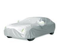 BEXITA Car Cover Waterproof Outdoor Heavy Duty Full Exterior Covers with Cotton Lining Sliver UV Protection Winter Car Windsheld Snow Cover for Saloon; Size L: Max490cm/193in