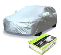BEXITA SUV Cover Waterproof Full Car Covers for Automobiles Outdoor Indoor Car Cover Dustproof Windproof Snowproof UV Protection Universal Fit for SUV; Size M: MAX 183in/465cm