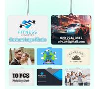 BEXOA 10-100 Pcs Personalised Car Air Fresheners with Picture Logo Bulk
