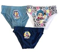 Beyblade Burst Boys Briefs 3 Pack Let it Rip! Different Sizes for Children Made of 100% Cotton (2/3)