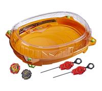 BEY BLADE Beyblade Burst QuadDrive Cosmic Vector Battle Set Game - Beystadium, 2 Toy Tops and 2 Launchers for Ages 8 and Up