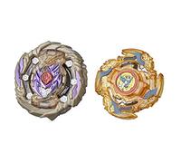Beyblade Burst Surge Dual Collection Pack Hypersphere Dusk Spryzen S5 and Slingshock Force Wolborg Spinning Top Toys - 2 Battling Game Tops