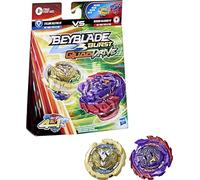 Beyblade Hasbro Burst QuadDrive Berserk Balderov B7 and Cyclone Belfyre B7 Spinning Top Dual Pack - 2 Battling Game Top Toy for Kids Ages 8 and Up