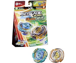 Beyblade Hasbro Burst QuadDrive Katana Muramasa M7 and Vanish Cobra C7 Spinning Top Dual Pack - 2 Battling Game Top Toy for Kids Ages 8 and Up