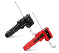 Beyblade Launcher, 20cm x 25.5cm, 2 Pack X Winder Launchers with Grip for Easy Control, Battling Gyro Accessories for Kids and Competitive Players, Black and Red
