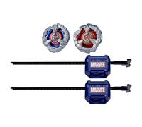 Beyblade X and Marvel Collab, Captain America 4-70GB vs Red Hulk 1-80R