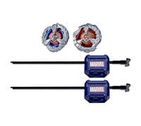 Beyblade X and Marvel Collab, Captain America 4-70GB vs Red Hulk 1-80R