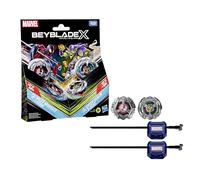 Beyblade X and Marvel Collab Miles Morales 1-60GN vs Green Goblin 9-80HT