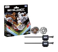 Beyblade X and Star Wars Collab, Chewbacca 4-80LF vs Stormtrooper 5-70B