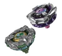 Beyblade X Brace Triceratops M-85BS BX & Dagger Dran 7-55K BX Takara Tomy Dual Pack Set with 2 Right-Spinning Tops, Battling Tops Game Toys, Ages 8+
