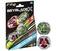 Beyblade X Chain Incendio 5-60HT and Arrow Wizard 4-60N Top Dual Pack Set, Includes 2 Right-Spin Tops, Spinning Toys for 8+ Year Old Kids, High-Speed Battles