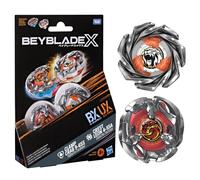 Beyblade X Clamp Crab 9-65S BX & Crest Leon 4-55A UX Takara Tomy Dual Pack Set with 2 Right-Spinning Tops, Battling Tops Game Toys, Ages 8+