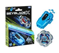 Beyblade X Cobalt Dragoon 2-60C Deluxe Left-Spin String Launcher Set