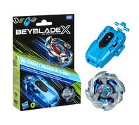 Beyblade X Cobalt Dragoon 2-60C Deluxe Left-Spin String Launcher Set
