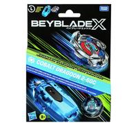 Beyblade X Cobalt Dragoon 2-60C Deluxe Left-Spin String Launcher Set