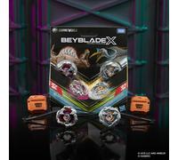 Beyblade X Jurassic World Collab Spinosaurus vs Quetzalcoatlus Multipack Set