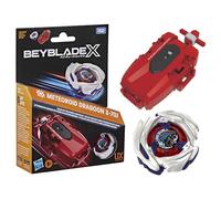 Beyblade X Left Spin String Launcher with Takara Tomy Attack Type Top Left-Spinning Top Toy, Battling Tops Game Toys, Ages 8+
