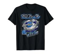 Beyblade X Pro Blader Jaxon Let It Rip T-Shirt, Men, Black, Small