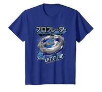 Beyblade X Pro Blader Jaxon Let It Rip T-Shirt, Youth, Royal Blue, Small