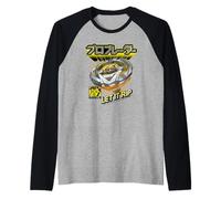 Beyblade X Pro Blader Multi Let It Rip Raglan Baseball Tee