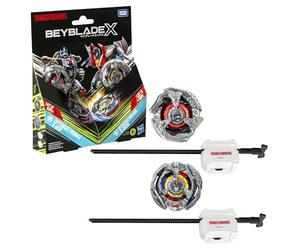 Beyblade X Transformers Collab Multipack, Optimus Primal 3-60F vs. Starscream 3-80N, Spinning Top Toys with Launchers for 8+ Year Old Kids, Battle Arena Required
