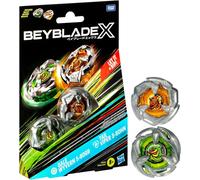 BeybladeX Duel Pack Gale Wyvern 5-80GB Tail Viper 3-80HN Spinning BattleTop-4898