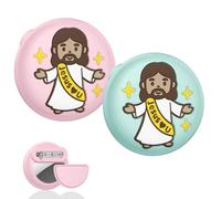 Beydoa for Airtag Holder for Kids Toddler Children with Pin, 2 Pack Hidden GPS Tracker Case Silicone Protective Cover Compatible for Apple AirTags, Travel Essentials Anti Lost Elderly Luggage Clothing