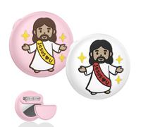 Beydoa for Airtag Holder for Kids Toddler Children with Pin, 2 Pack Hidden GPS Tracker Case Silicone Protective Cover Compatible for Apple AirTags, Travel Essentials Anti Lost Elderly Luggage Clothing