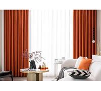 Beydodo Blackout Curtains 96 inches Long 2 Panels, Bay Window Curtains Blackout Solid Color Geometric Jacquard, Curtains Polyester Grommet 40 x 96inch