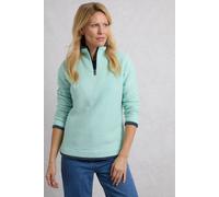 Beye Eco 1/4 Zip Grid Fleece Weird Fish Duck Egg Blue 18