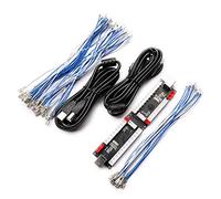 BEYEE 2-Player Zero delay USB Encoder to Arcade Joystick and Arcade Buttons, USB Joystick Encoder for PC, MAME, Windows and Raspberry Pi (2Pin+4.8mm)