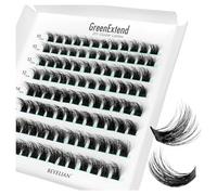 BEYELIAN Cluster Lashes Wispy Eyelash Extensions 3D DIY Lash Clusters 10-16mm Multilayered Eyelash Clusters, Reusable Individual Lashes Cluster DIY at Home (ZJ09)