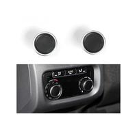 BEYEPZNZCK Car Interior Door Handle Cover Car Rear Air Conditioner Control Knob & Panel Decorative Plating Cover