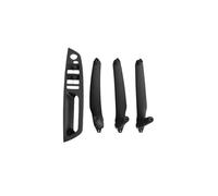 BEYEPZNZCK Car Interior Door Handle Cover for BMW E70 E71 E72 X5 X6 4Pcs Interior Door Handle Set, Color B Black, LHD