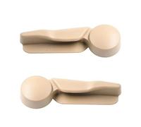 BEYEPZNZCK Car Interior Door Handle Cover Rear Passenger Seat Release & Adjuster Handle for GL Class X164 (1649201264, 1649201164)( Beige Left and Right)