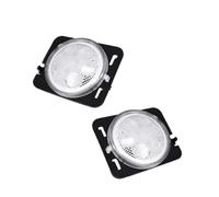 BEYEPZNZCK Car Turn Signal Light Front Fender Side Marker Lights For Wrangler JK 2007-2017 Sidemarker Indicator