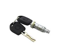 BEYEPZNZCK Exterior Door Handle 1PC Lock Barrel with 2 Keys for Vw for Golf 4 IV MK4 A6, for Skoda for Fabia 9N Left & Right Side Lock Cylinder