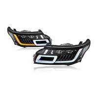 BEYEPZNZCK Front Lights For Land For Rover For Range For Rover For Sport 2013-2018 Headlights LED DRL Dynamic Turn Signals(2013-2018 Double Lens)