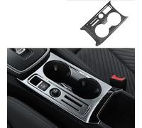 BEYEPZNZCK Pillar Posts Trim for A3 8Y for A3L Car Styling Interior Carbon Fiber Center Console Gear Shift Panel Decoration Covers Automotive Interior Trim( 3 a Model Black)