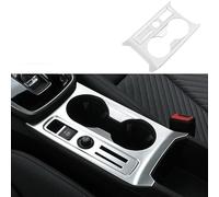 BEYEPZNZCK Pillar Posts Trim for A3 8Y for A3L Car Styling Interior Carbon Fiber Center Console Gear Shift Panel Decoration Covers Automotive Interior Trim( 2 a Model Silver)