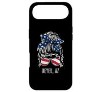 Beyer AZ Messy Hair Bun Ribbon Sunglasses Design Case for iPhone Air
