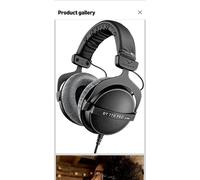 Beyerdynamic - 'DT 770 PRO' Studio Reference Headphones, Closed-Back, 80 Ohm, 5H