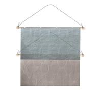 Beyeutao 2 Pack Telescopic Wooden Hanging Rod for Tapestry 32"-44" Wall Hanging Rod with End Caps