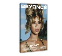 Beyoncé B'Day Album Poster Canvas Poster Bedroom Decor Landscape Office Room Decor Gift 08x12inch(20x30cm)